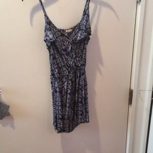 Blue romper from hollister